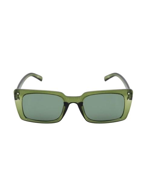 Ted Smith TS-TWOPINES_GRN Green Square Sunglasses