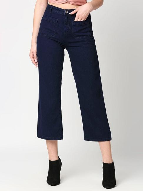 High Star Navy Straight Fit Jeans