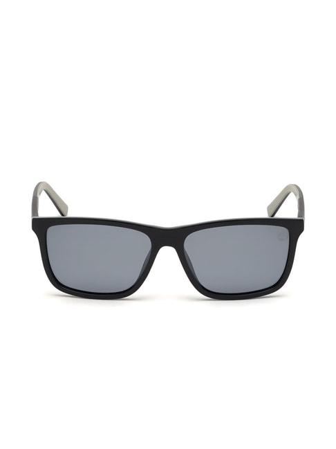 Timberland Purple Rectangular Sunglasses for Men