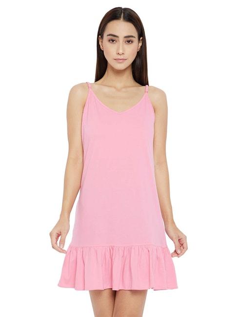 hypernation-pink-cotton-night-dress