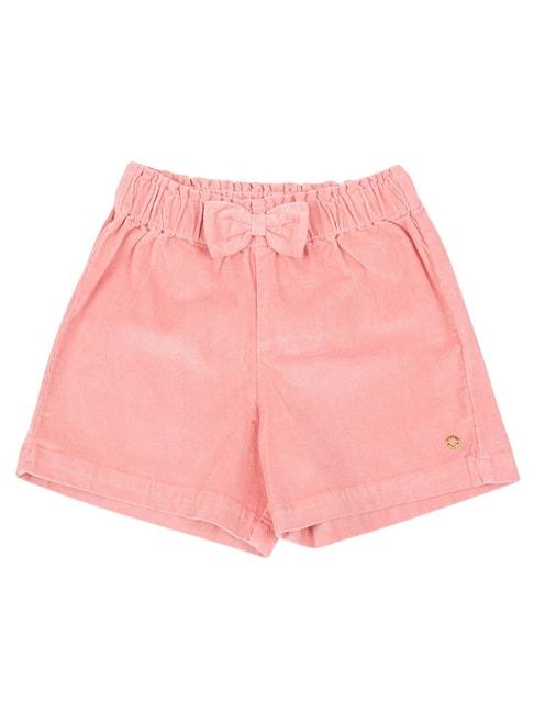 gini-&-jony-kids-pink-solid-shorts