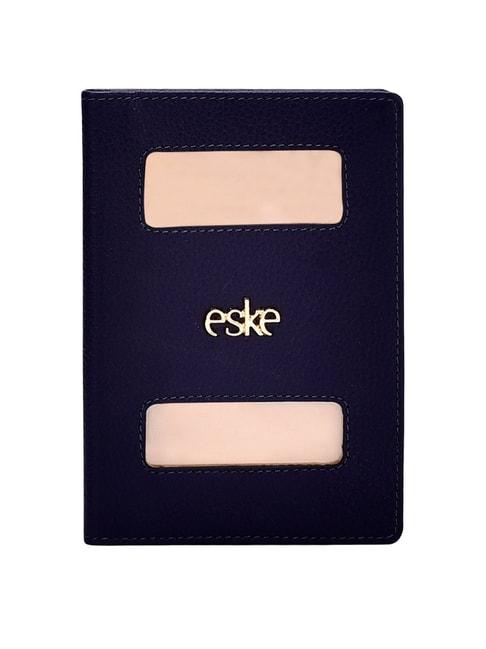 eske-arche-navyblue-solid-small-passport-holder