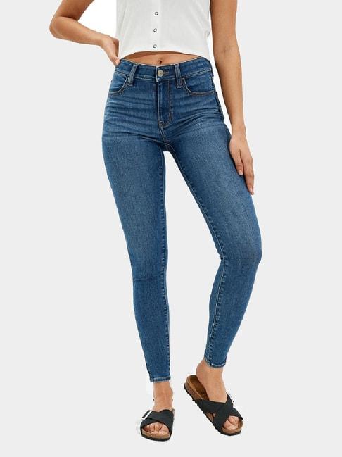 american-eagle-outfitters-blue-skinny-fit-jeggings