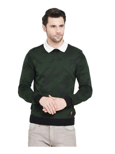 duke-olive-printed-sweater