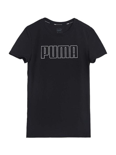puma-kids-black-logo-print-t-shirt