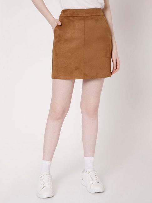 Vero Moda Brown Skirt