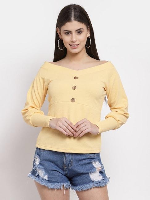 Style Quotient Yellow Top