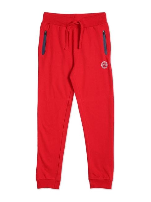 U.S. Polo Assn. Kids Red Solid Joggers
