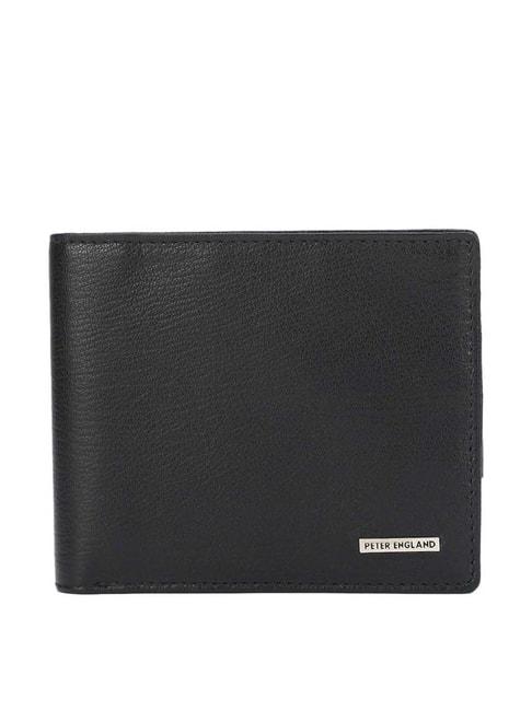 peter-england-black-leather-textured-bi-fold-wallet-for-men