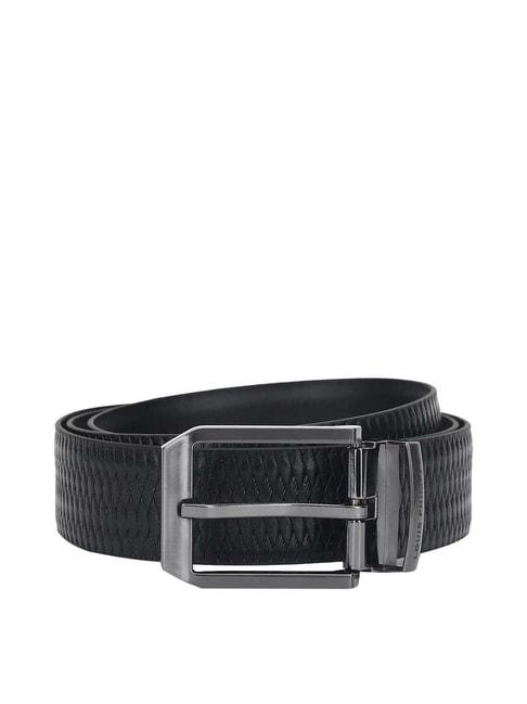 louis-philippe-black-leather-textured-waist-belt-for-men