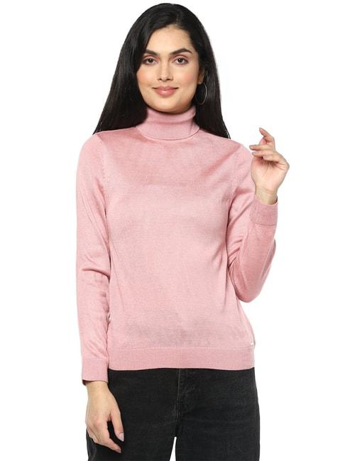 Van Heusen Pink Turtle Neck Sweater