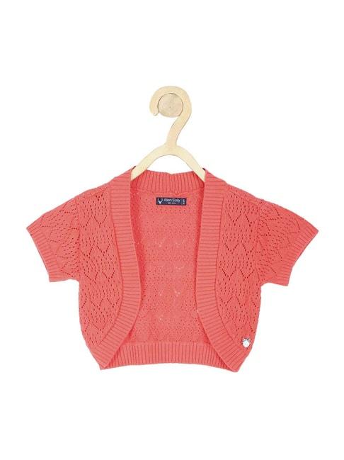 allen-solly-junior-red-cotton-self-pattern-sweater