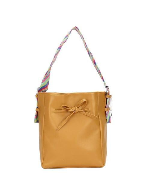 forever-21-disney-yellow-solid-medium-tote-handbag