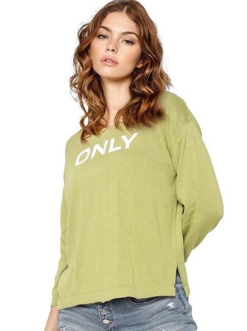 only-green--------------graphic-print-pullover