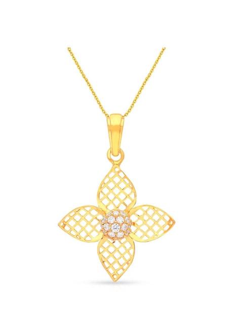 malabar-gold-and-diamonds-22k-gold-floral-pendant-without-chain-for-women