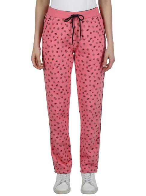 Monte Carlo Coral Printed Trackpants