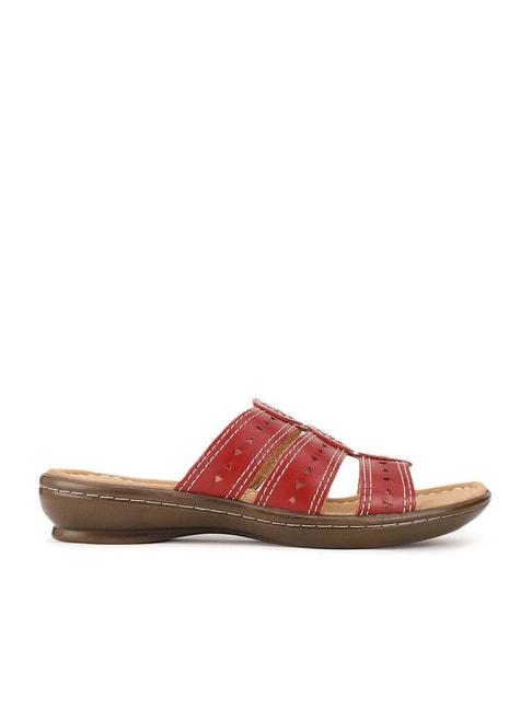 naturalizer-by-bata-women's-red-casual-sandals