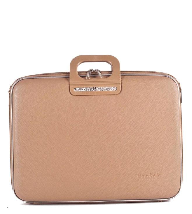 bombata-brera-taupe-15"-laptop-briefcase