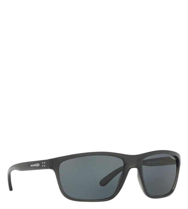 Arnette Grey Booger Rectangular Sunglasses for Men