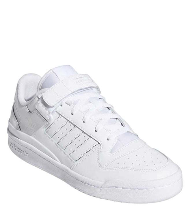 adidas-originals-men's-forum-low-rt-basics-white-sneakers