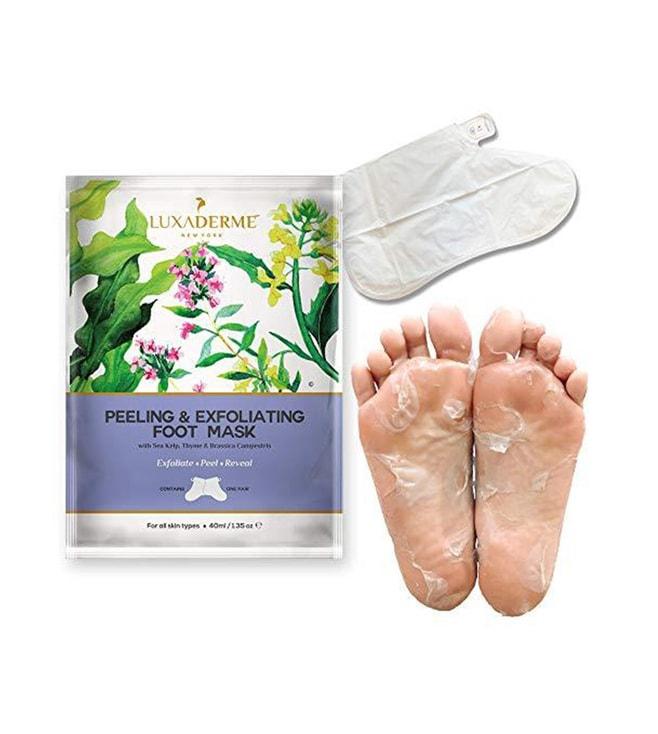 LuxaDerme Peeling and Exfoliating Foot Mask 40 ml (Unisex)