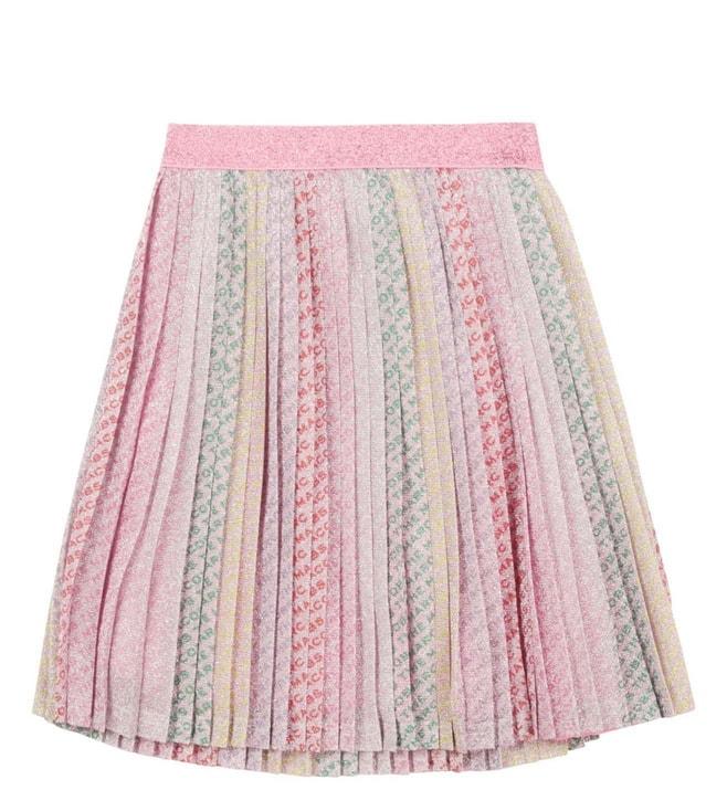 THE MARC JACOBS Kids Multi Printed Regular Baby Pleated Skirt