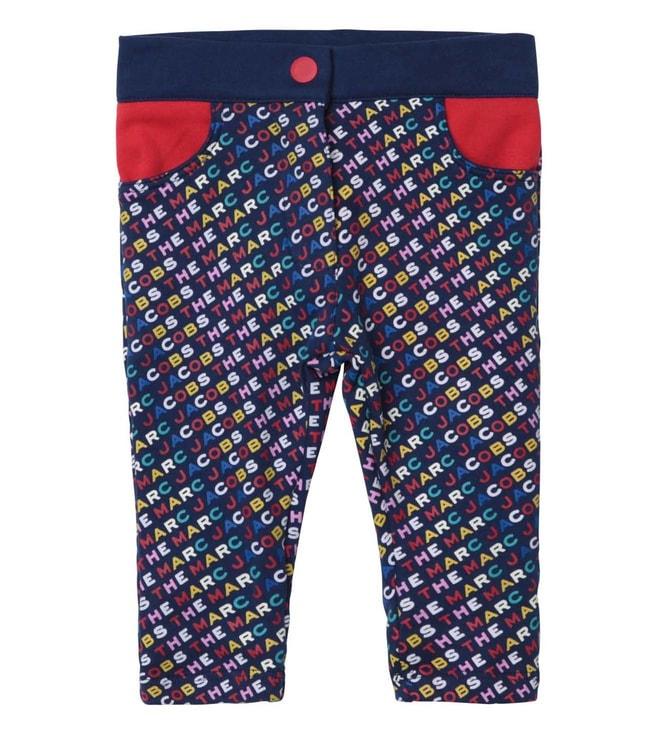 THE MARC JACOBS Kids Unique Printed Regular Fit Baby Trousers