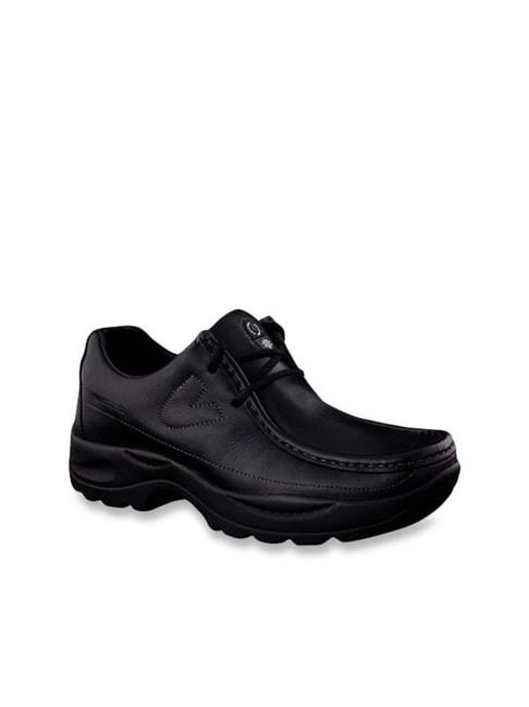 Woodland Men's Black Casual Shoes