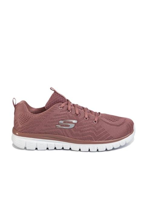 skechers-graceful-get-connected-mauve-running-shoes