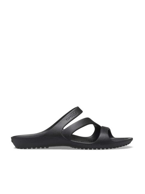 crocs-women's-kadee-black-slides