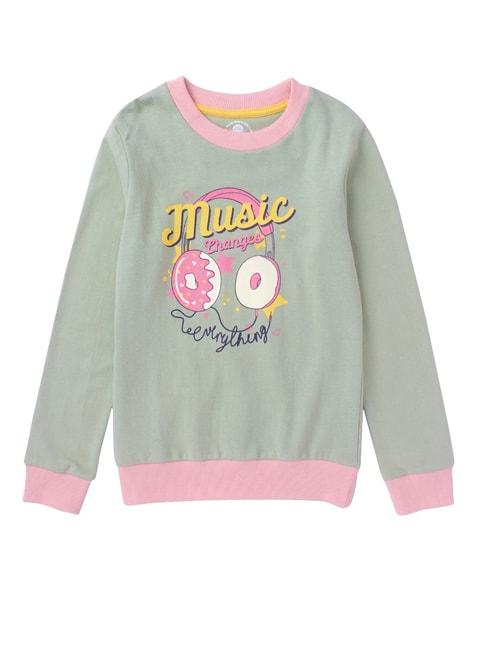 Cub McPaws Kids Girls Sweatshirt |100% Cotton| 4 to 12 Years