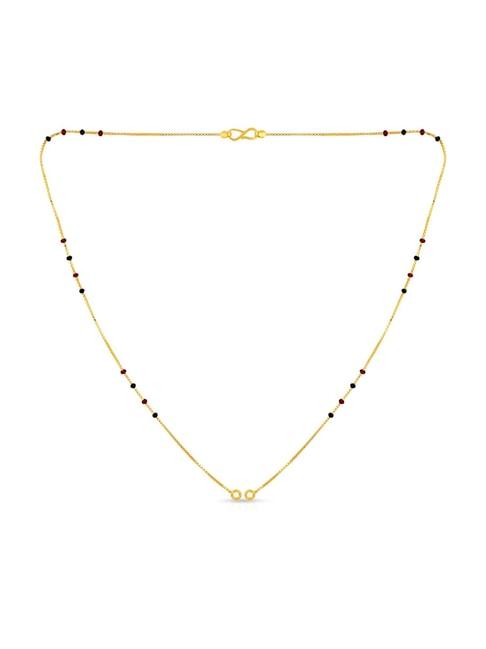 Malabar Gold and Diamonds 22k Gold Bead Chain for Women