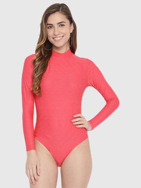 La Intimo Coral Self Print Bodysuit