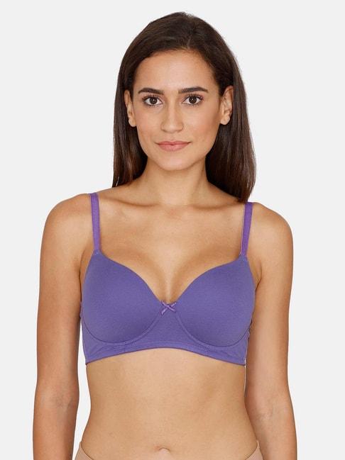 zivame-purple-non-wired-padded-t-shirt-bra