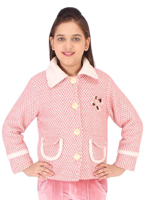 Cutecumber Kids Pink Applique Jacket