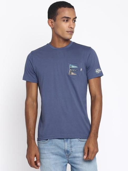 lee-blue-crew-t-shirt