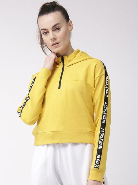 alcis-yellow-regular-fit-sweatshirt