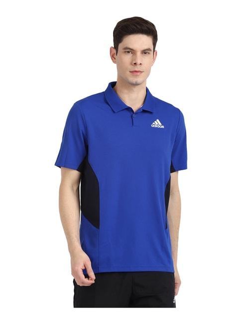 adidas Blue Polo T-Shirt