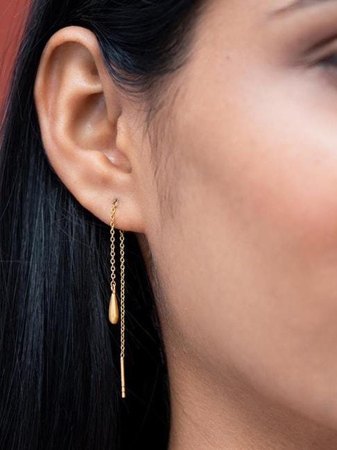 Shaya 92.5 Sterling Silver Divine Drop Earrings for Women