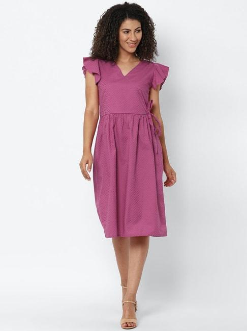 solly-by-allen-solly-purple-printed-dress