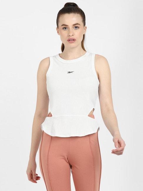 reebok-white-fitted-tank-top