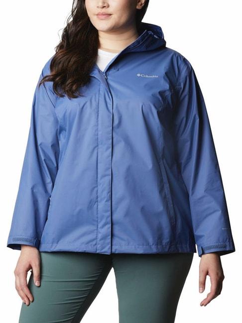 columbia-blue-arcadia-ii-hooded-jacket