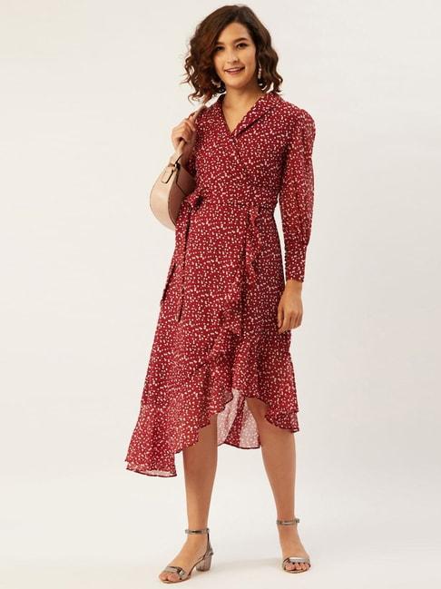 anvi-be-yourself-maroon-floral-print-a-line-dress