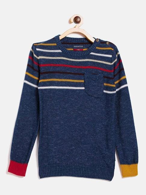 crimsoune-club-kids-blue-striped-sweater