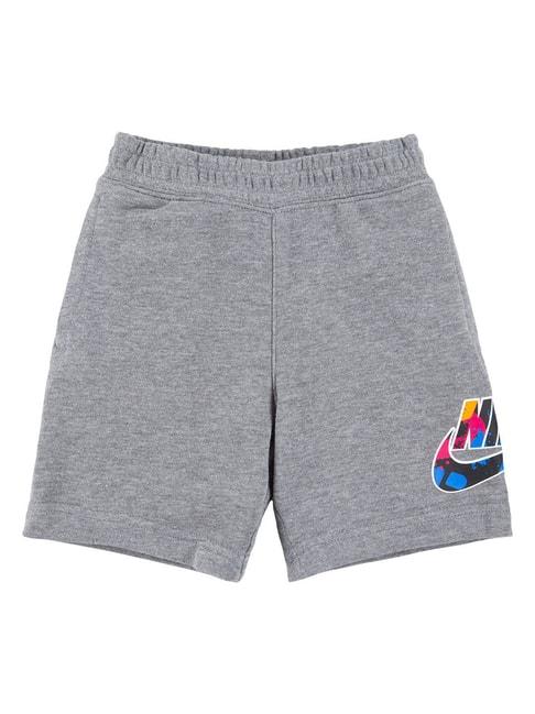 Nike Kids Grey Textured Shorts