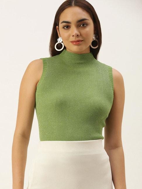 Sheczzar Light Green Others Sweater