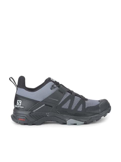 Salomon Men's Grey Hiking Shoes
