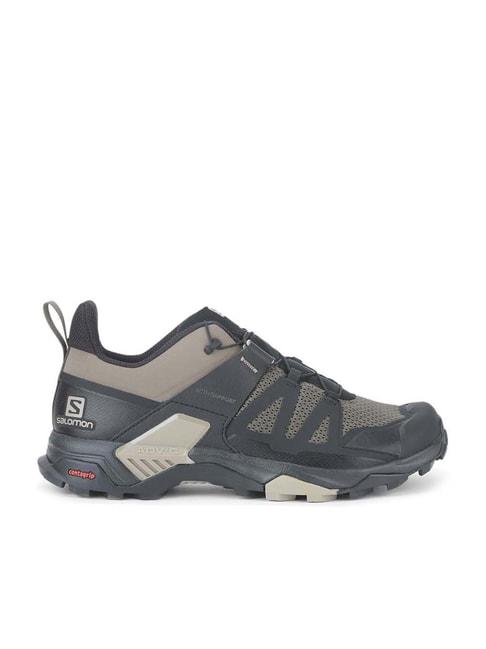salomon-men's-grey-hiking-shoes