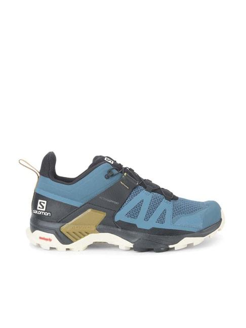 Salomon Men's Mallard Blue Hiking Shoes