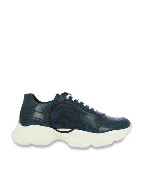 alberto-torresi-men's-blue-running-shoes